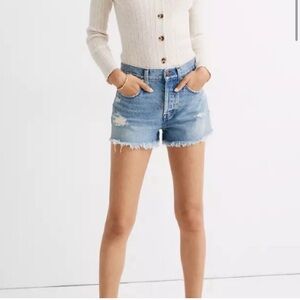 Madewell relaxed denim shorts